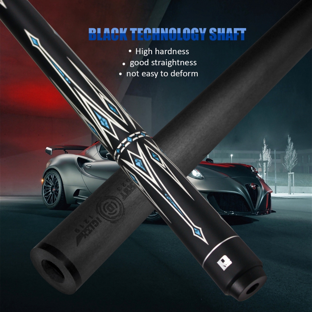 Little Monster BD Carbon Fiber Pool Cue Stick,12.5mm Low Deflection ...