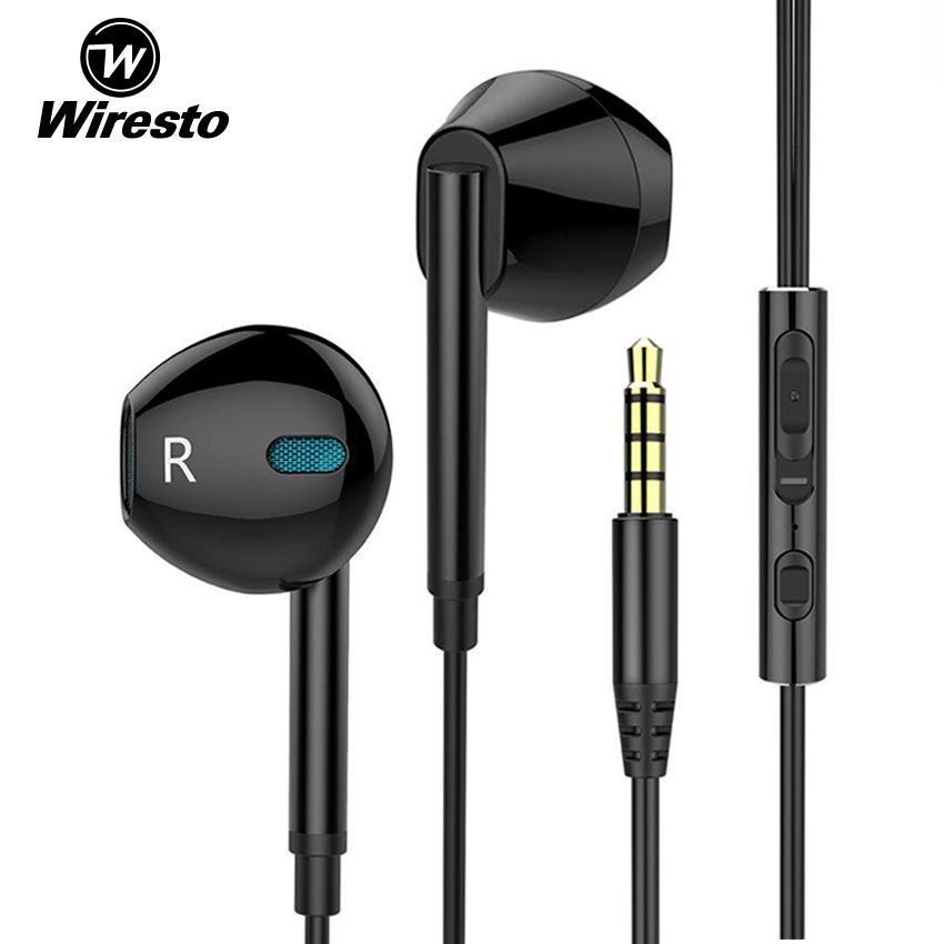 Wiresto Earphones Earbuds Wired earphones Noise Canceling Hi-Fi