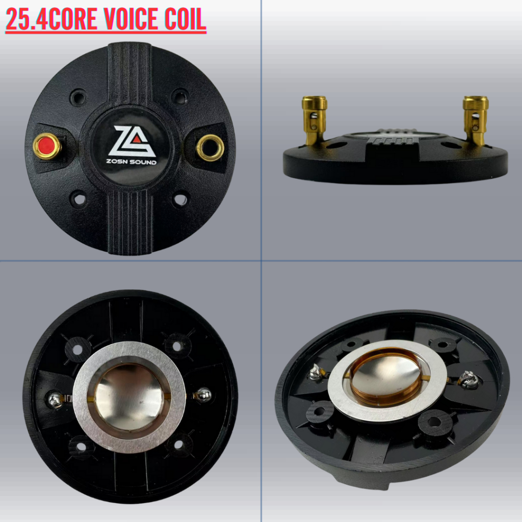 [ZS Audio]150W Compression Driver Unit 25.4mm Voice Coil Tweeter Heavy ...