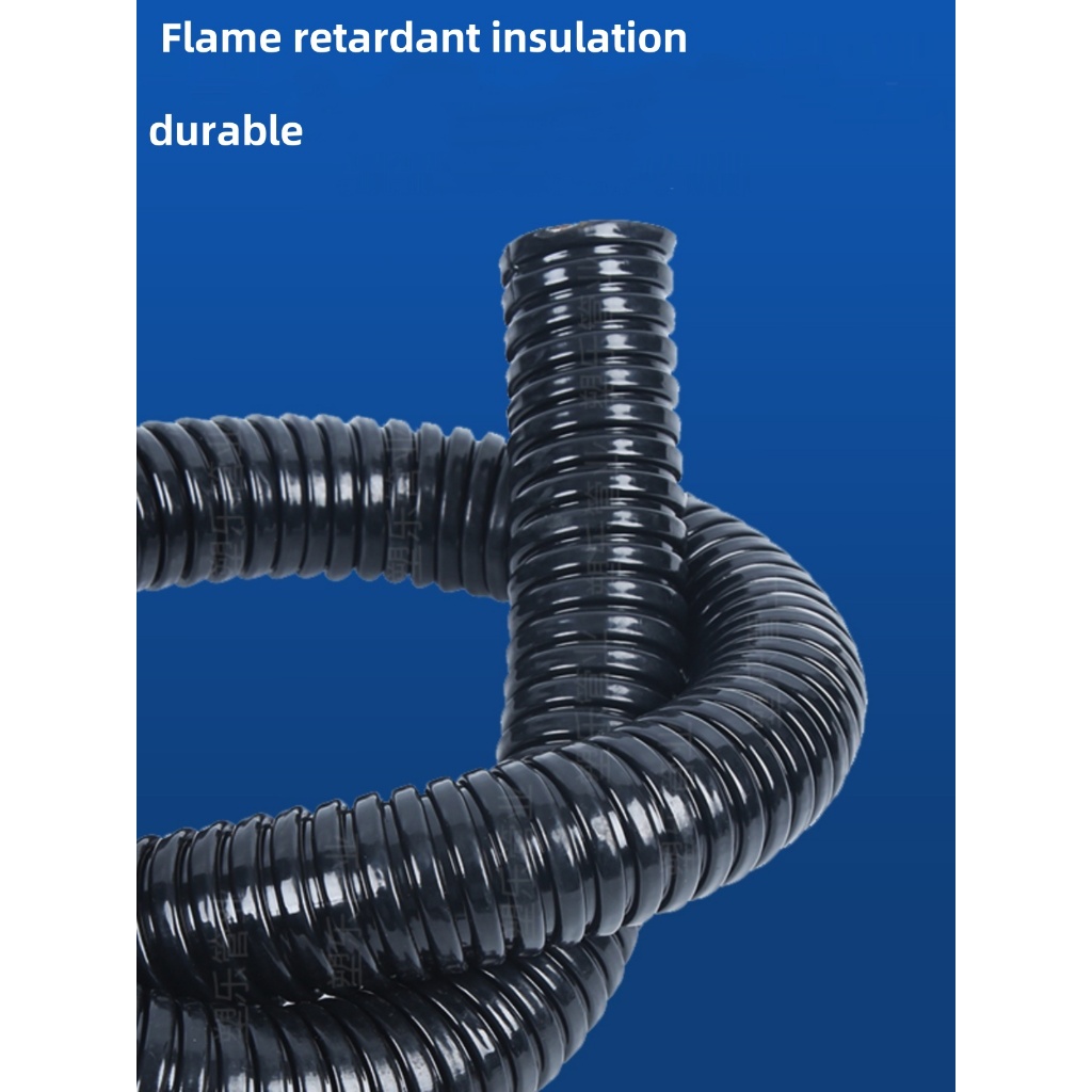 Plastic coated metal hose thickened corrugated conduit wire and cable ...