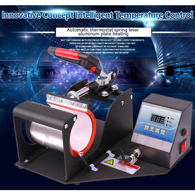 Heavy Duty Mug Press Machine For Mugs And Sports Jug Digital Printing ...