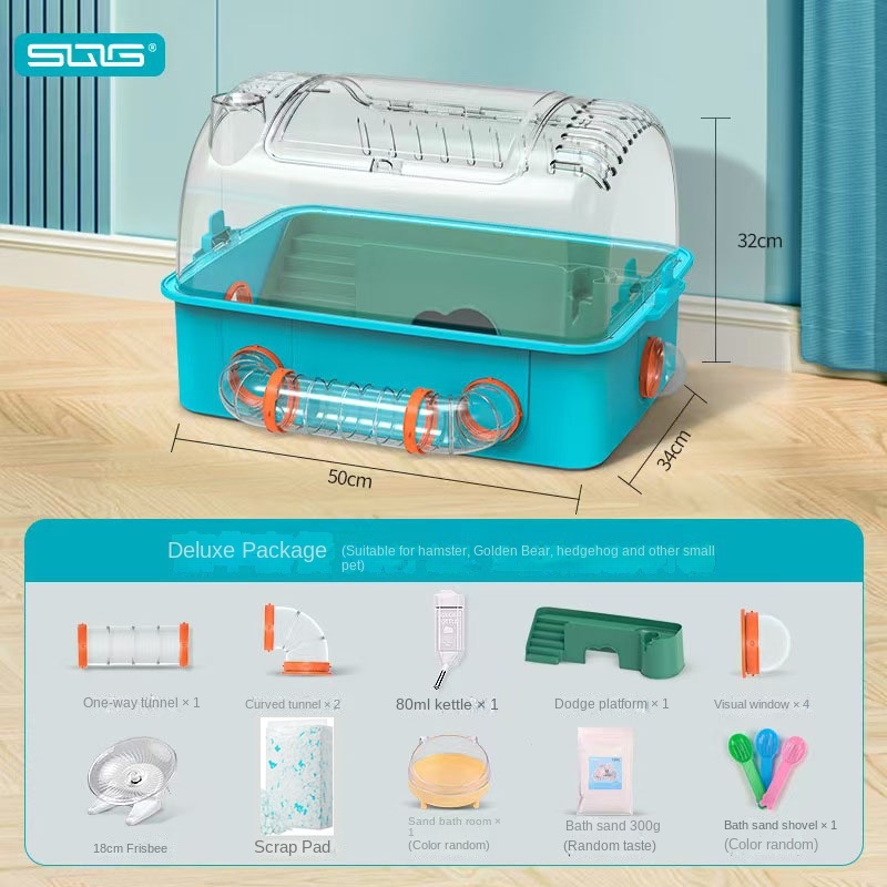 Hamster Cage Pet Cage Deluxe Super Large Acrylic Transparent Cage ... - Cheap Hamster Cage Supplies Online Shopping