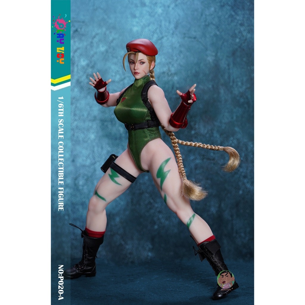 Play Toy 1/6 P020 Street Fighter Green Fighting Female Warrior