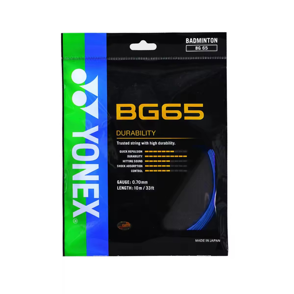 Yonex Badminton String BG80 (0.68mm) Racket Strap Endurance Training ...