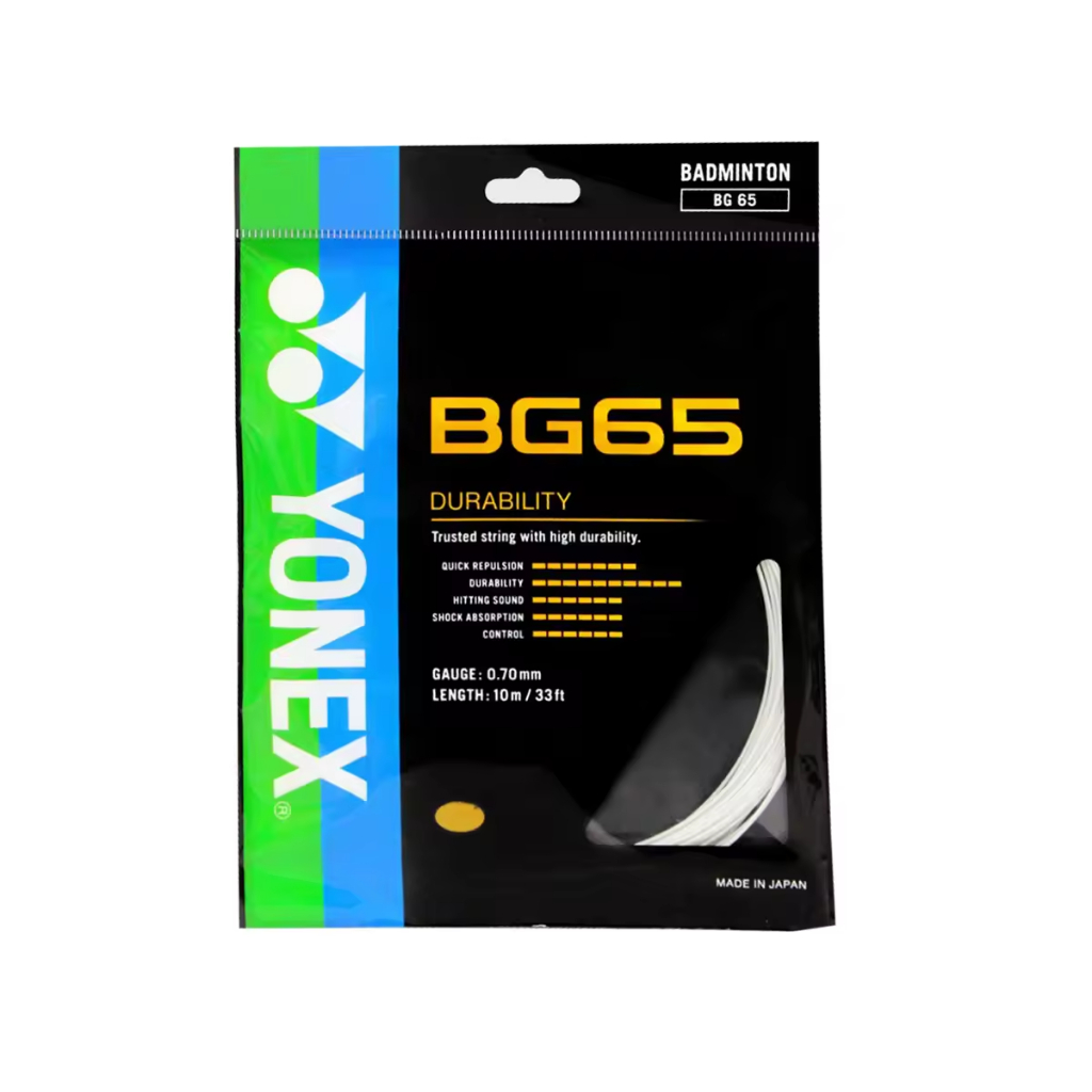 Yonex Badminton String BG80 (0.68mm) Racket Strap Endurance Training ...