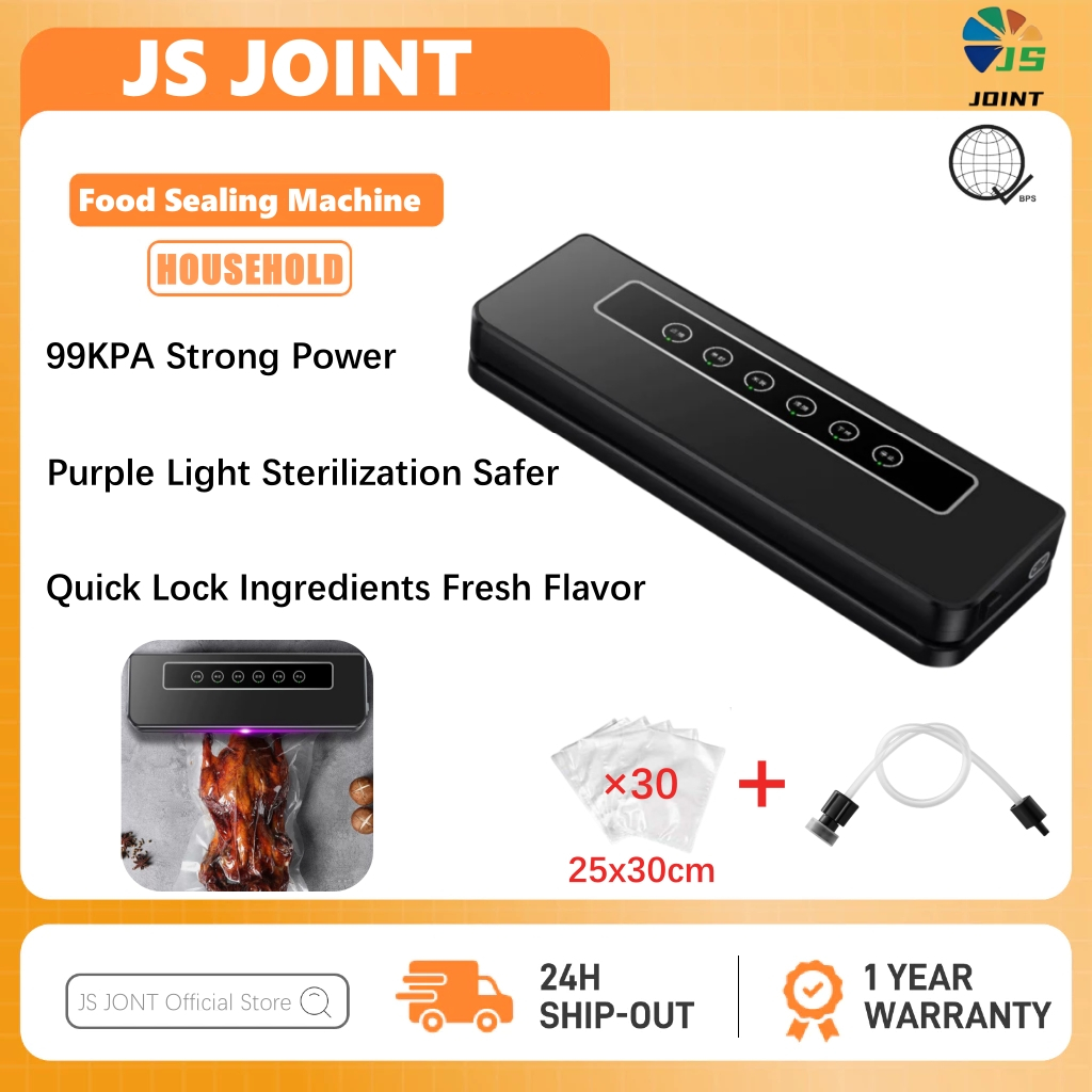 JS JOINT Automatic household portable food vacuum sealing machine ...