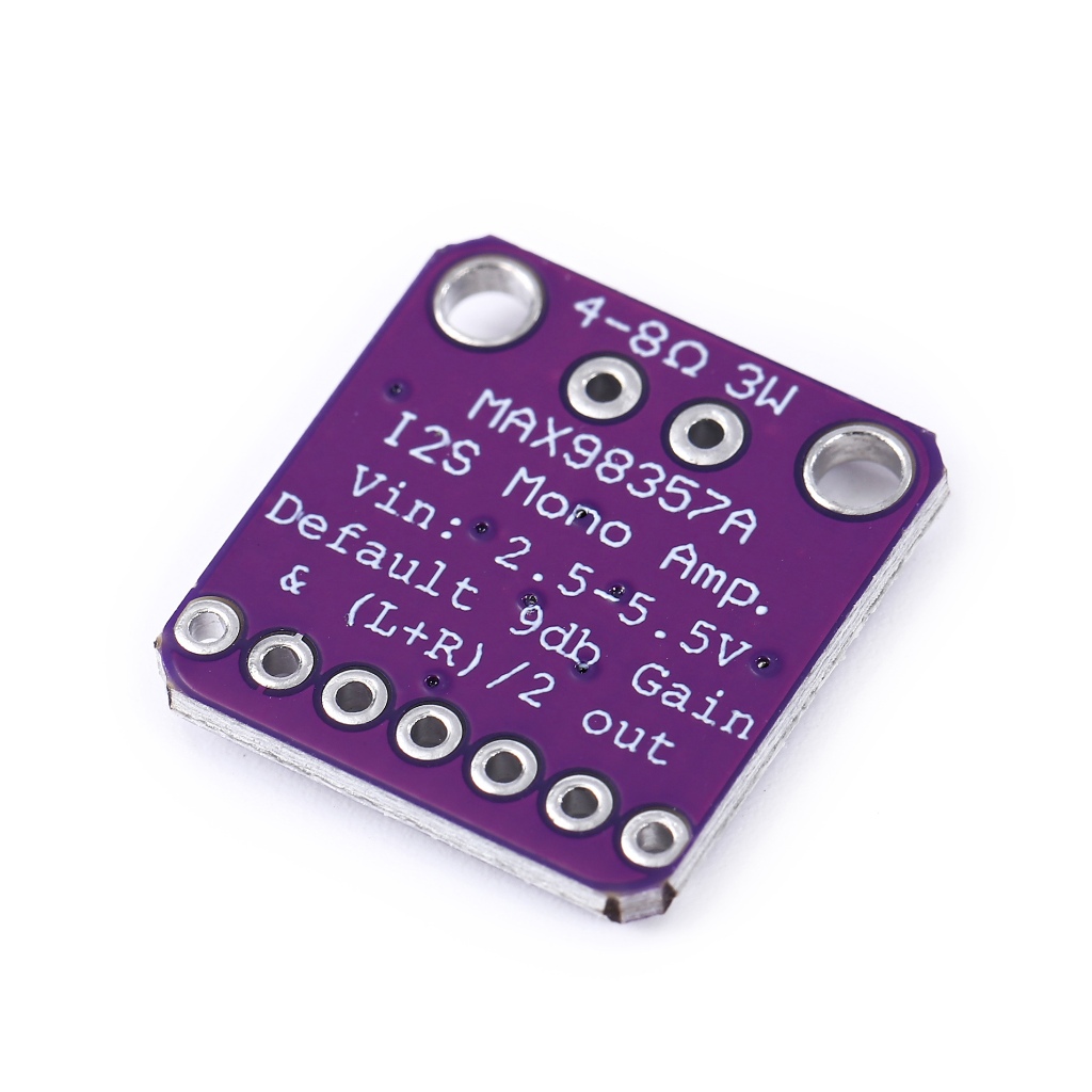 MAX98357 Audio Amplifier Module I2S 3W No Filter Class D Amplifier ...