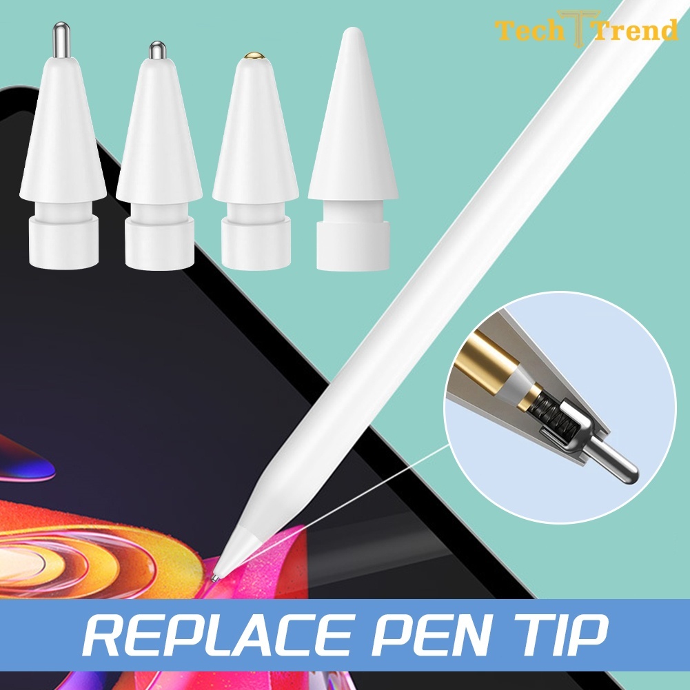 Pencil Tips Replacement Compatible for Apple Pencil 1/2 Gen 2nd High ...