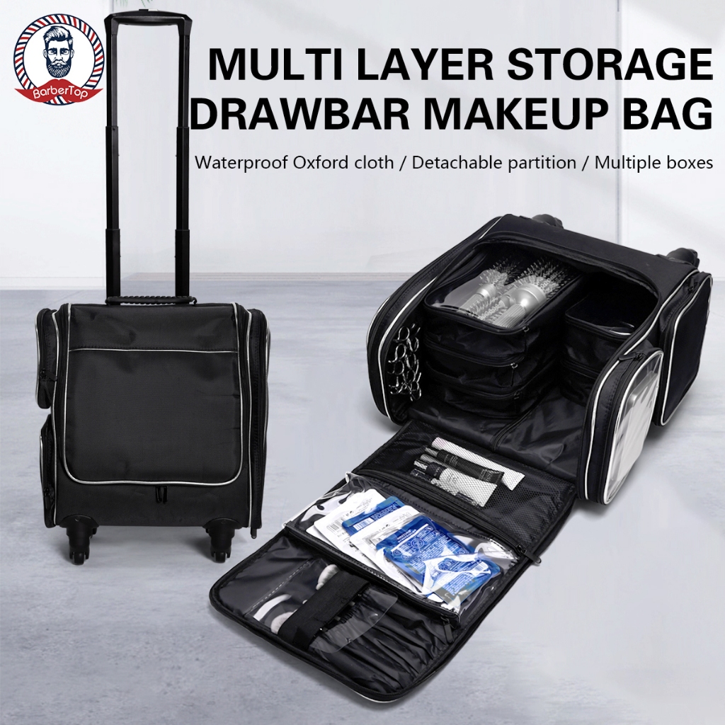 Spot #Beauty Salon Trolley Makeup Box Professional Follow-up Makeup ...