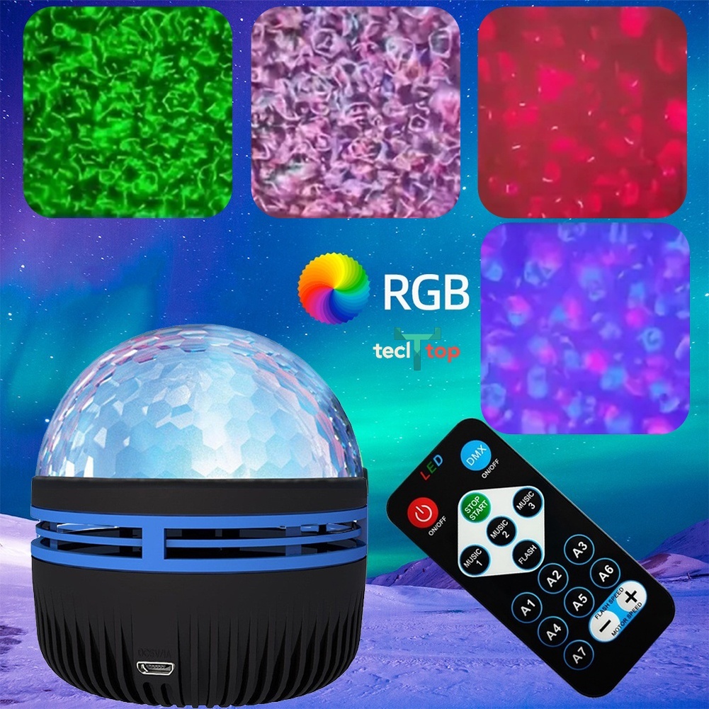 Starry Sky Galaxy Light Projection Light Rotating Light Led USB Power ...