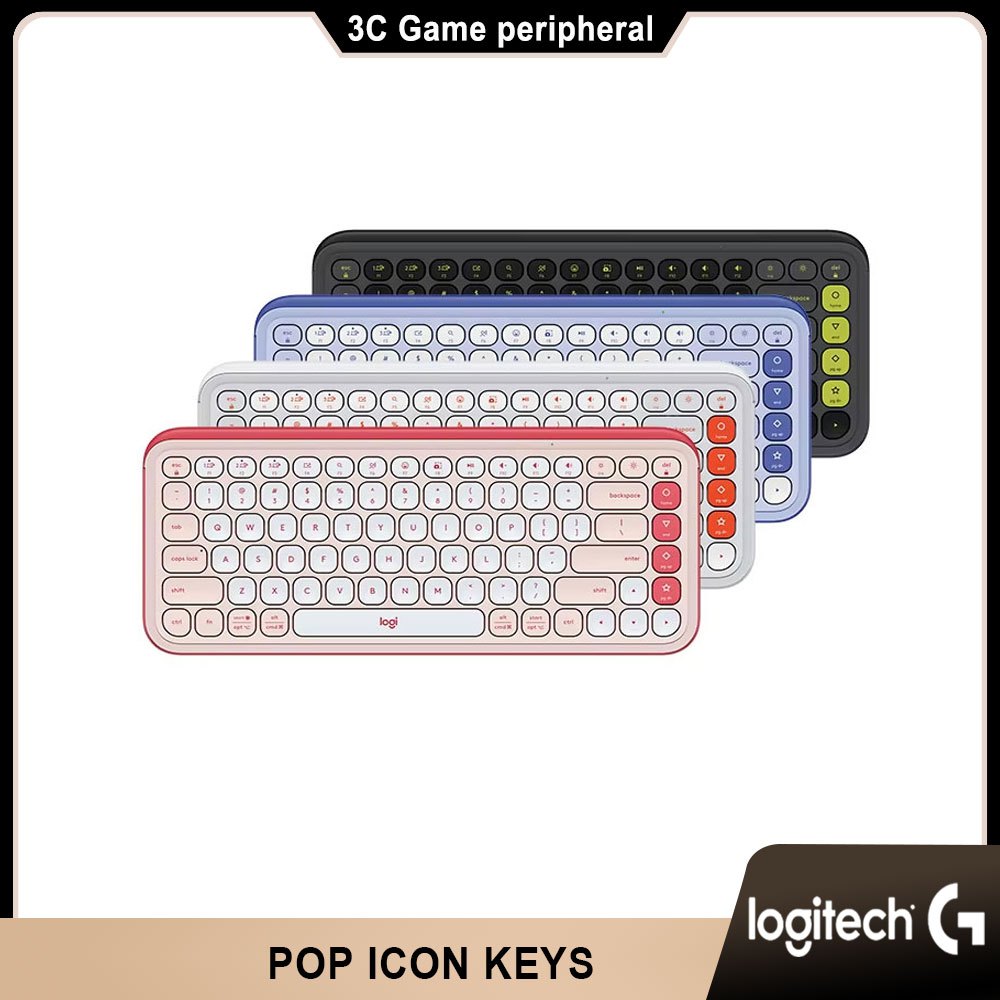 Logitech POP ICON KEYS keyboard Bluetooth connection suitable for ...