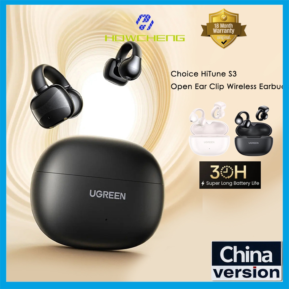 UGREEN HiTune S3 Open Ear Clip Wireless Earbuds Bluetooth Sports