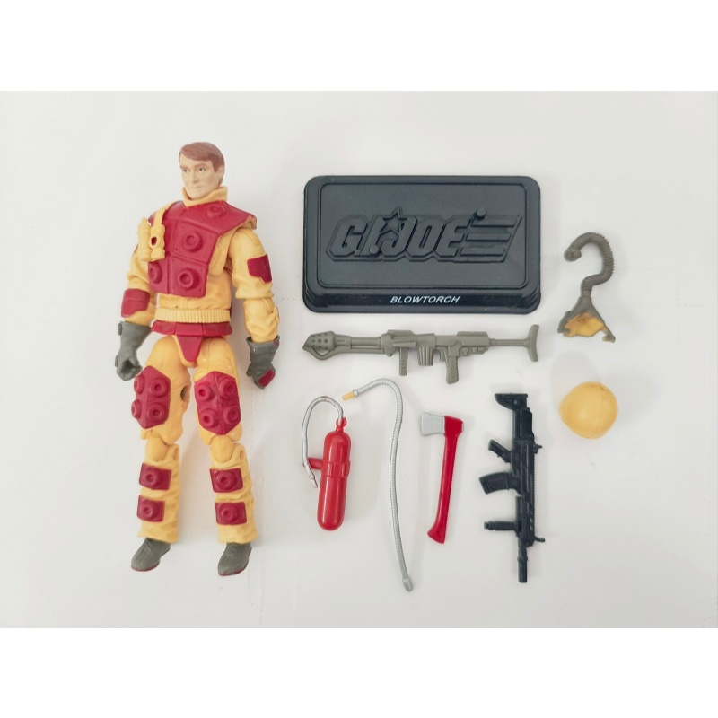 GI Joe (2011) V # 4 • Pursuit of Cobra • Blowtorch • Action Figures • Hasbro