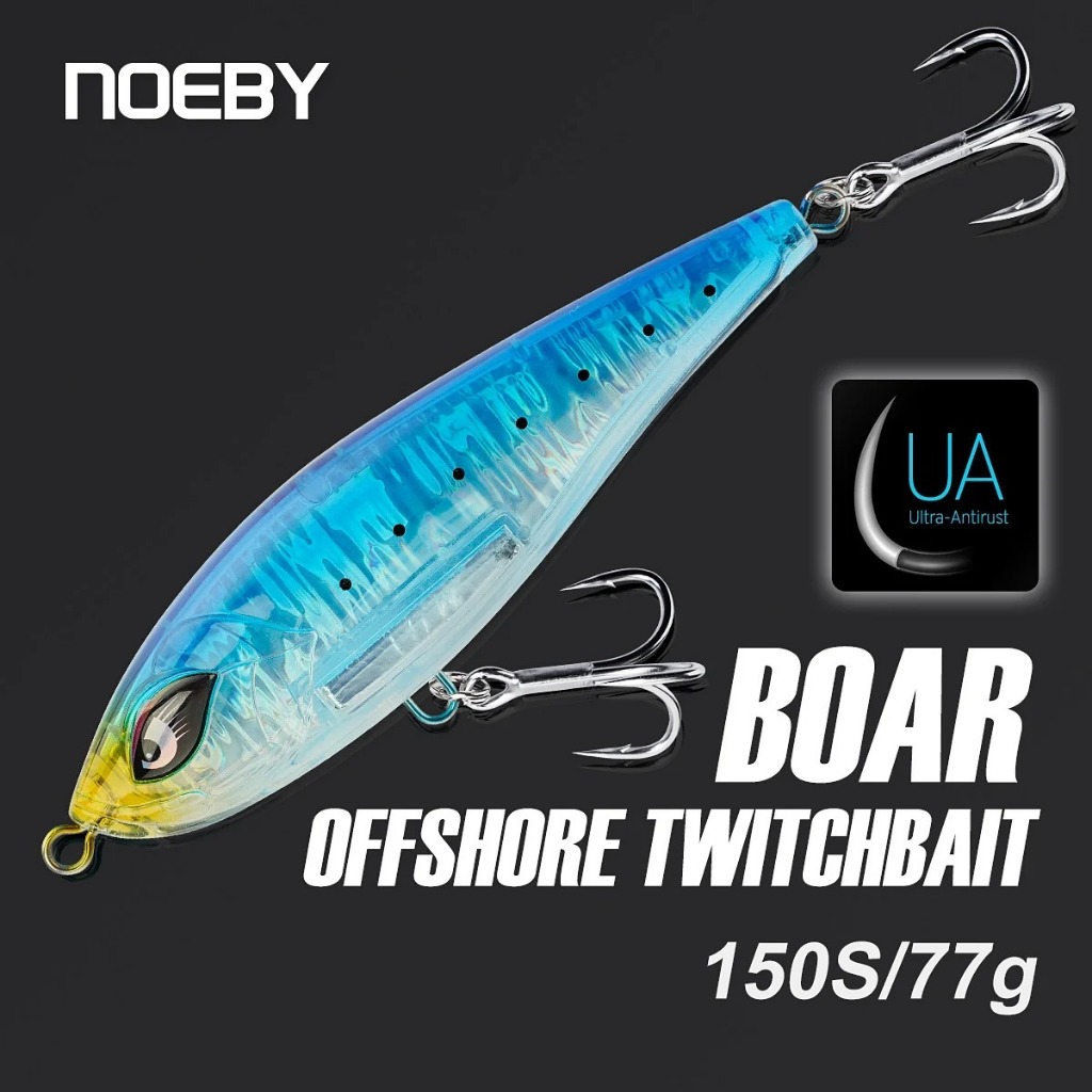 Noeby Sinking Stickbait Fishing Lure 150mm Long Casting Pencil - Foto 5