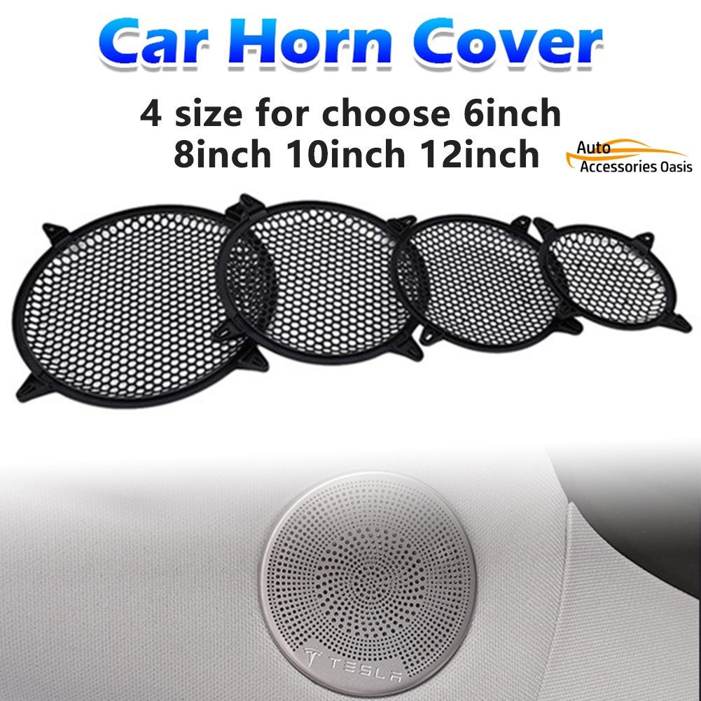 6/8/10/12 Inch Car Audio Speaker Mesh Cover Loudspeaker Protective Mesh ...