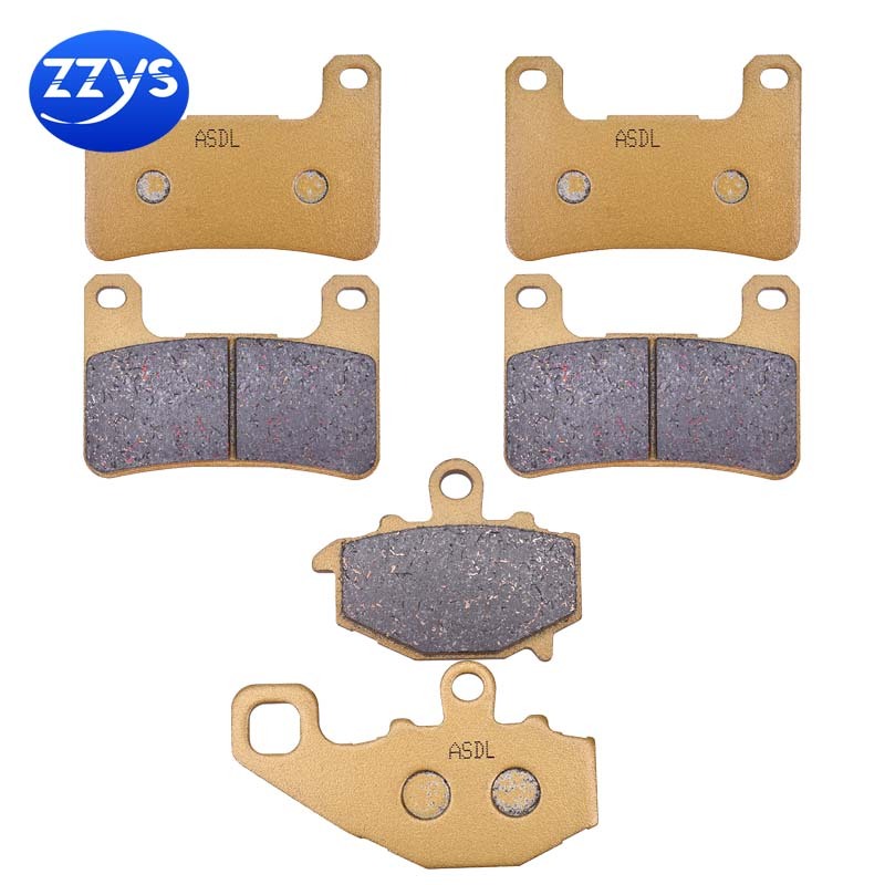 Cyleto - Plaquettes De Frein Arrière Pour Kawasaki Z1000 Z 1000 ZR1000 2003 2004 2005 2010-2013 / Z1000SX 2011 2012 2013 2014 2015