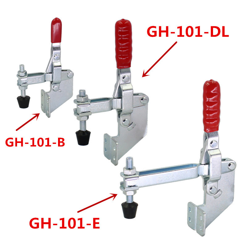 GH-101-B GH-101-DL GH-101-E Side Mounted Vertical Toggle Clamp Hold ...
