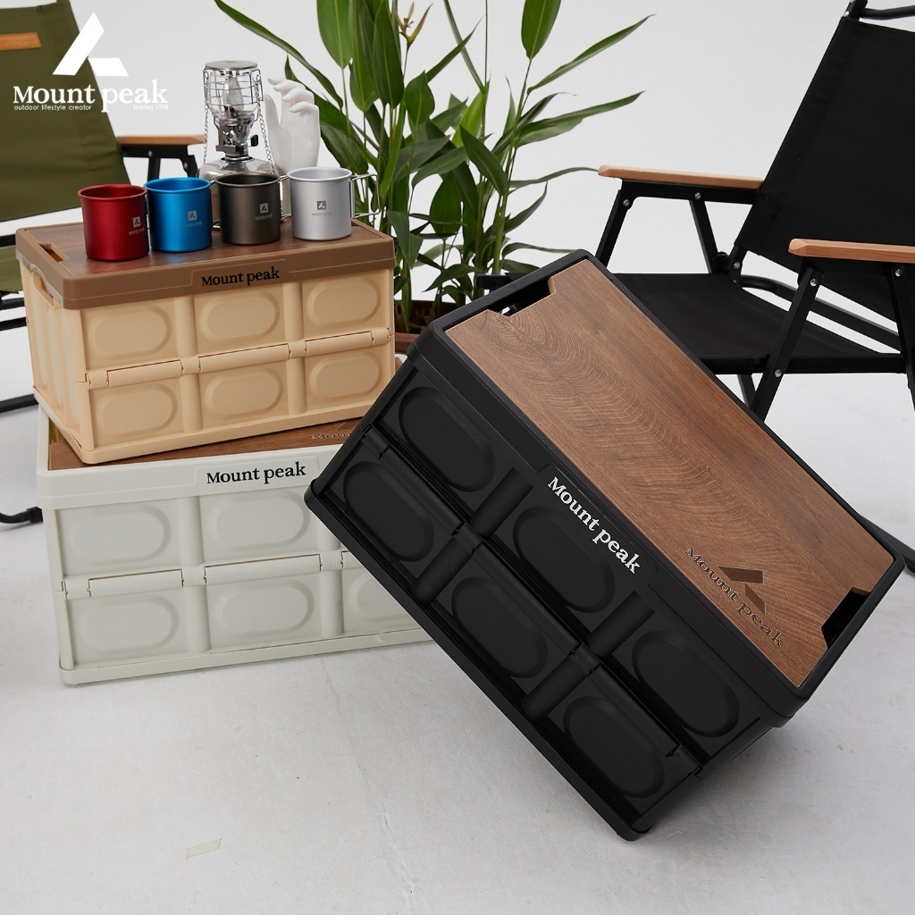 Outdoor Foldable Storage Box Camping Waterproof Storage Box ...