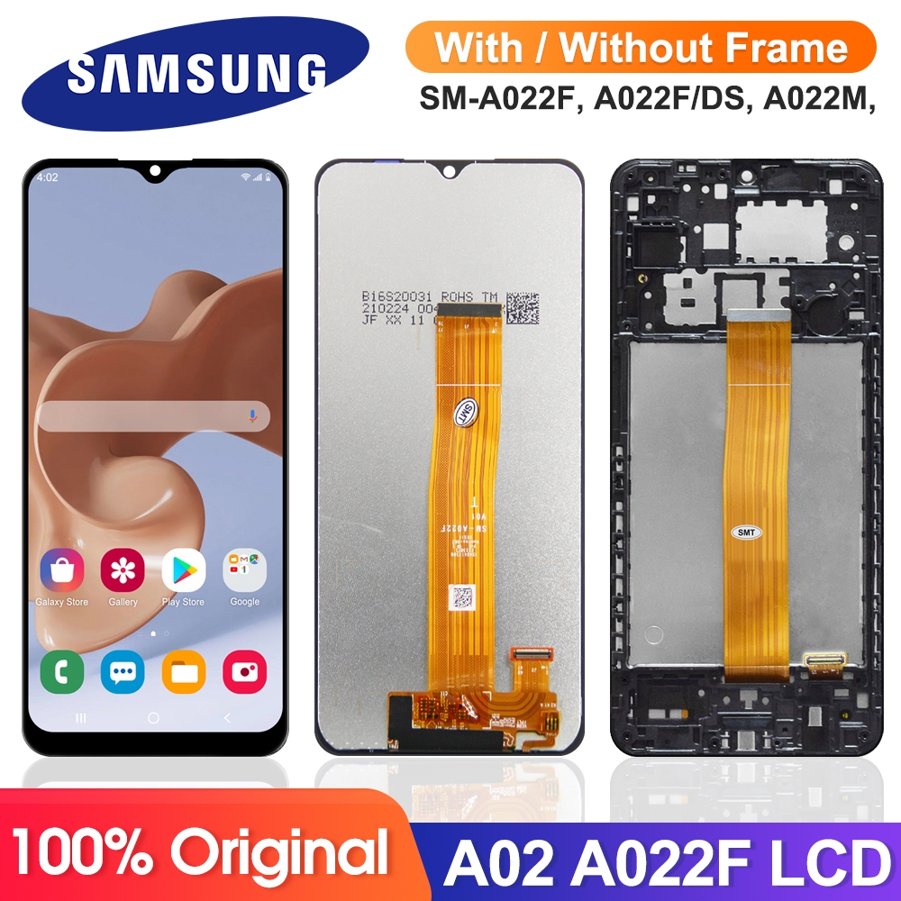 IPS LCD With Frame For Samsung Galaxy A02 A022 A022F LCD Display Screen ...
