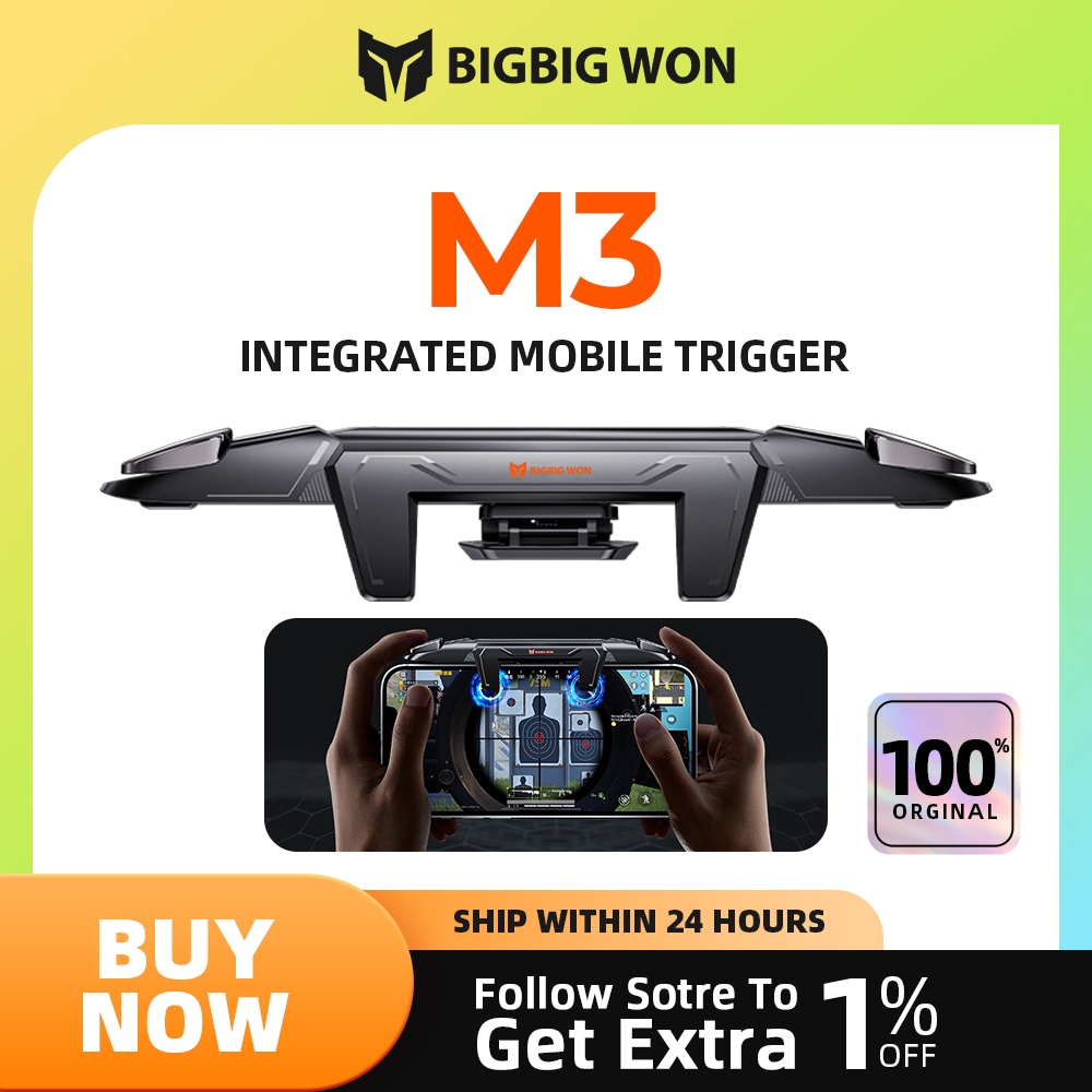 Original BIGBIG WON Mechager Plus M3 Mobile Gaming Triggers Controllers ...