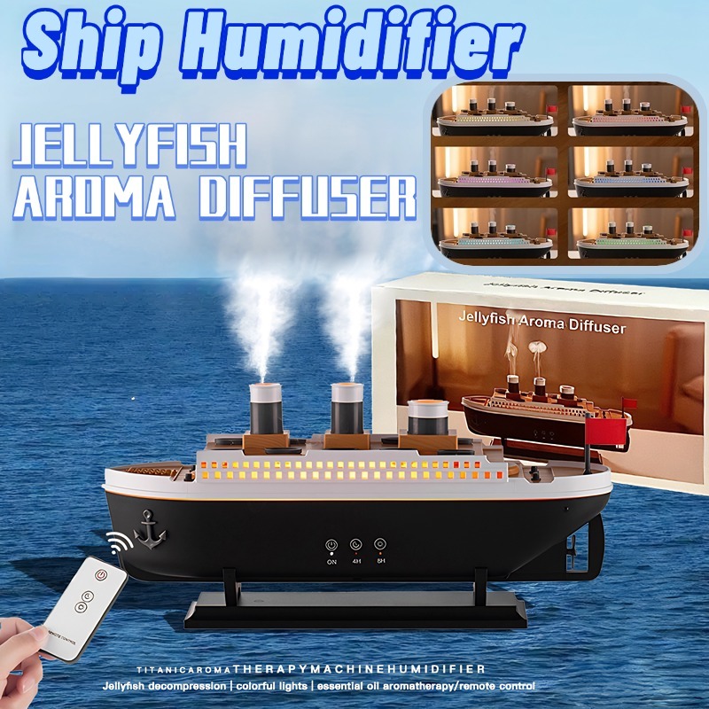 Ship Humidifier Diffuser Ultrasonic Aromatherapy Ultrasonic Diffuser ...