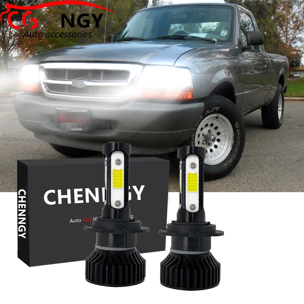 FOR FORD RANGER 1998-2001 (Headlight Lamp) - Front LED Headlight Bulbs ...