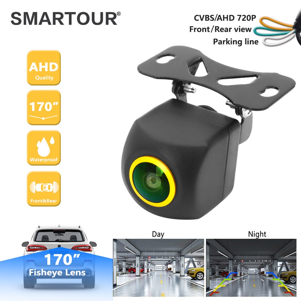 4K AHD 1920*1080P 180 Degree Golden Fisheye Lens Starlight Night Vision ...