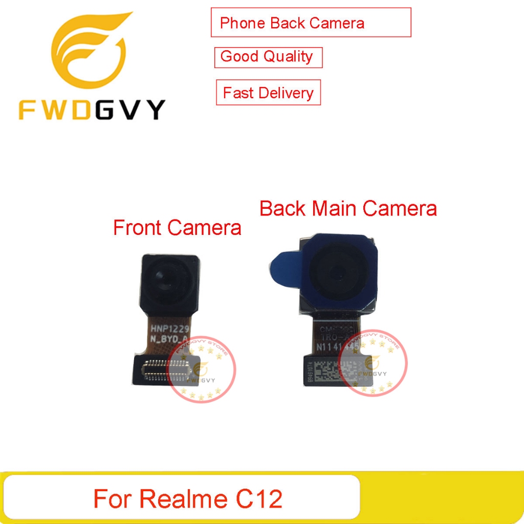 For Realme C12 Front Back Camera Main Frontal Facing Cameras Repair ...