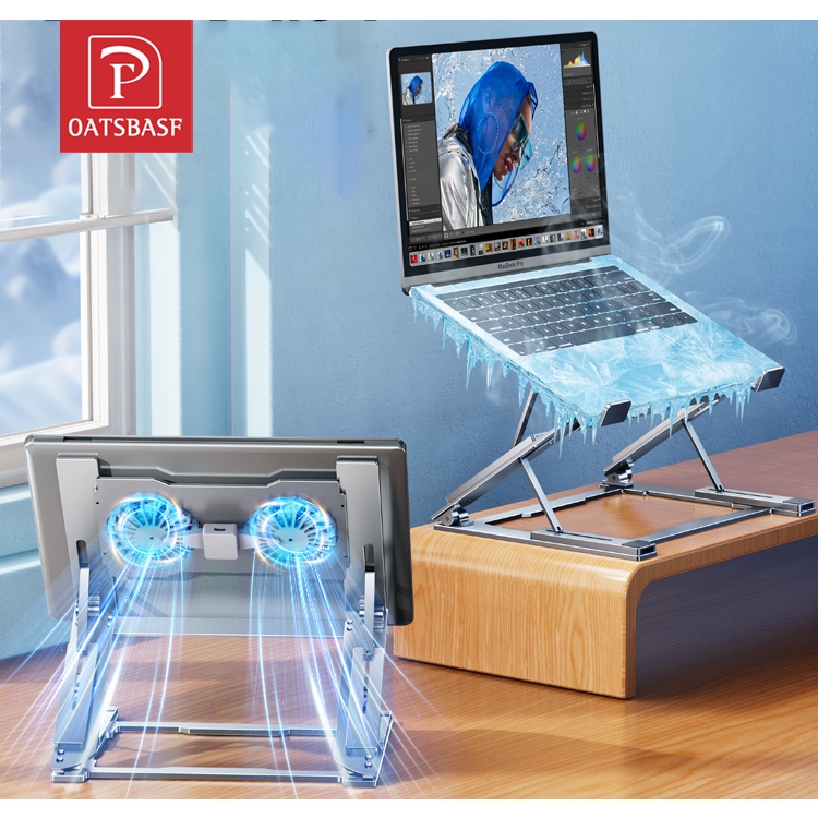 TECKNET Foldable Laptop Stand For Desk, Ergonomic Laptop...
