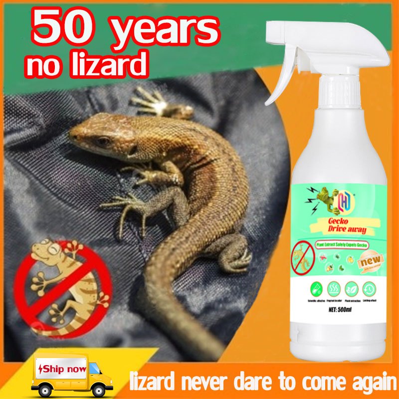 50 years no geckos lizard killer 180-day long-lasting gecko repellant ...
