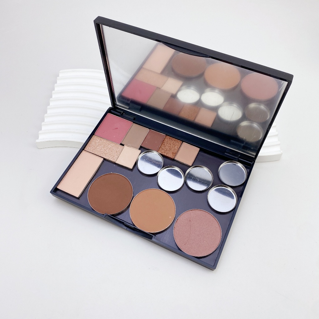 A159 Large Size Free Matching Eyeshadow Magnetic Box Highlight Blush ...