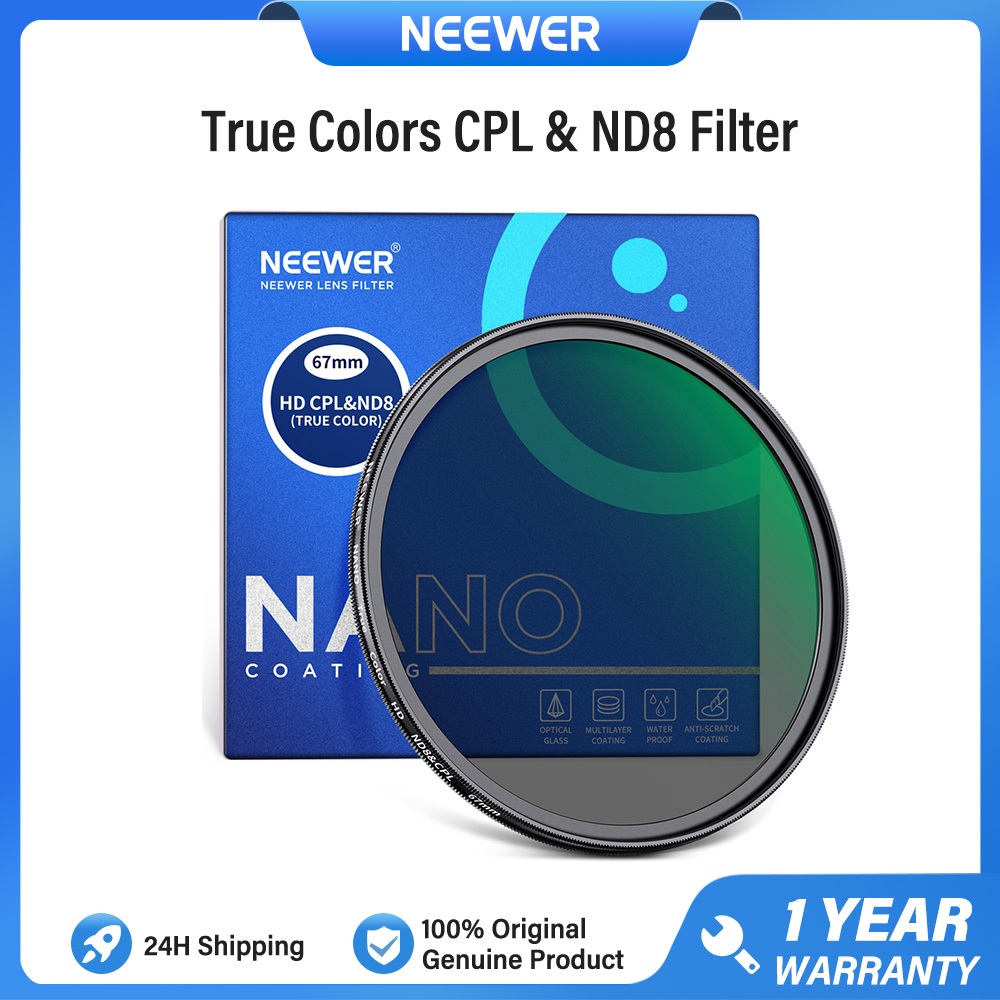 Urth 67mm Magnetic Soft Graduated ND8 (3 Stop) Filter Plus (67 mm, ND