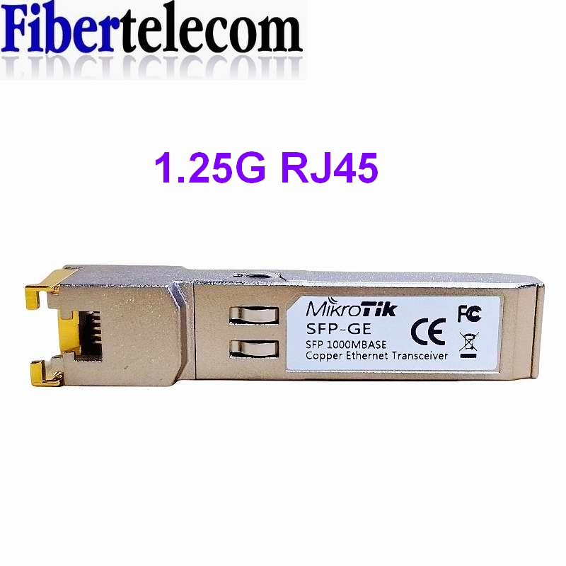 Mikrotik Fiber Optic Module Gigabit Sfp Module S Rj01 Gigabit Module