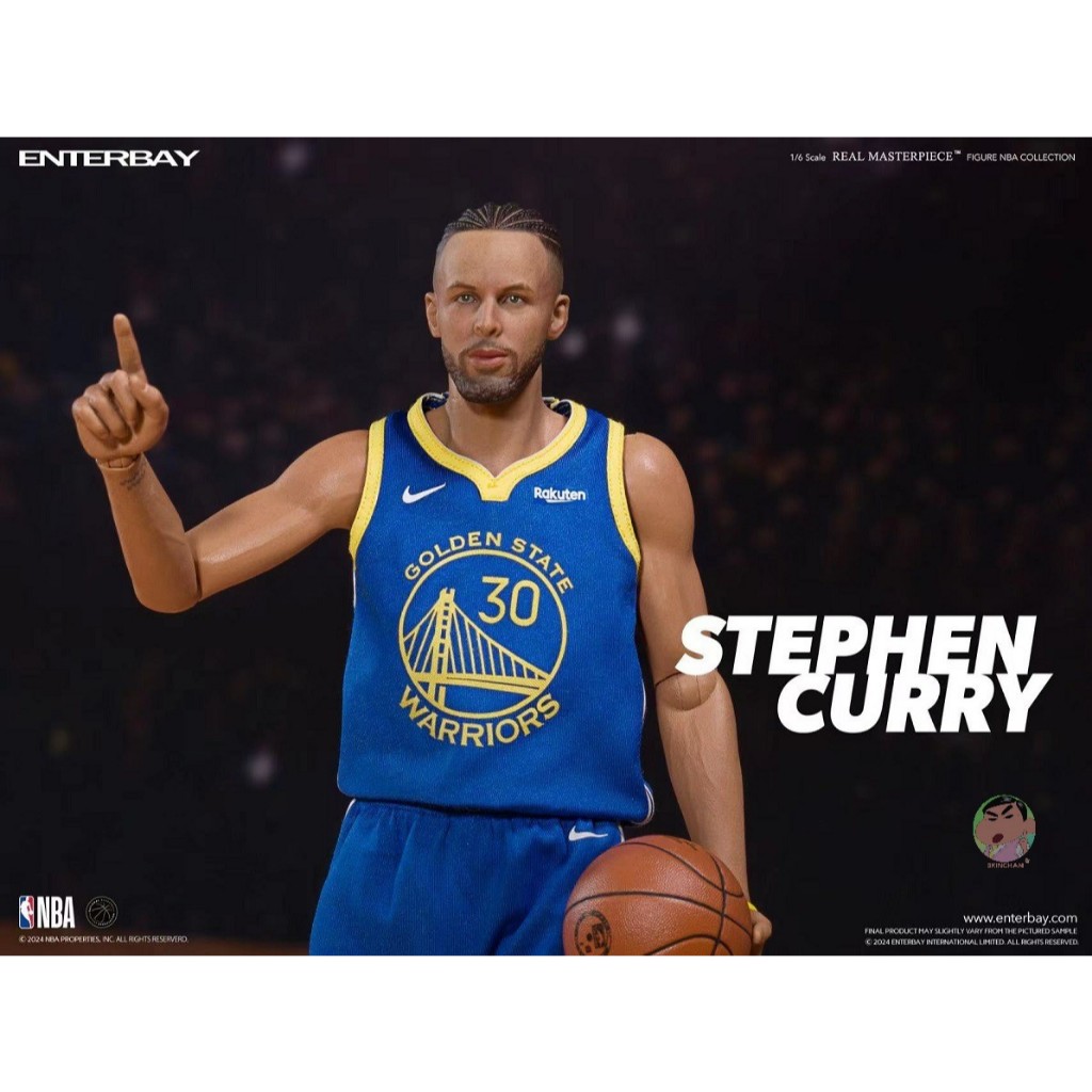 Enterbay NBA Stephen Curry RM-1099 1/6 Action Figure | Shopee