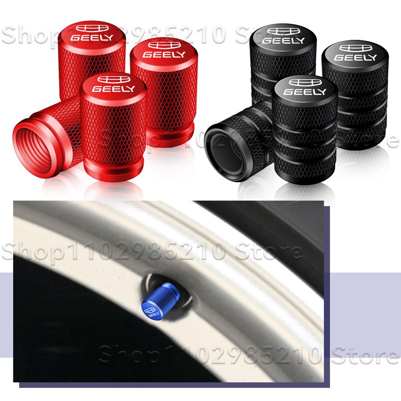 4Pcs Car Wheel Tire Valve Caps Tyre Air Stem Rim Protect Covers For ...