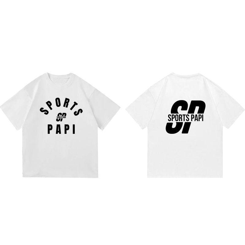 The Sports Papi Design Elements Tee l Dropped shoulders Regular fit ...