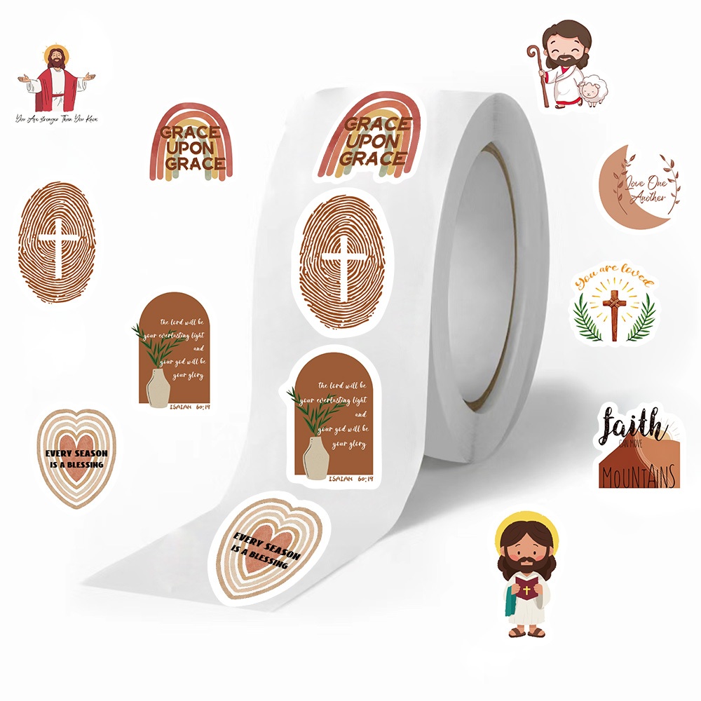 500 pcs Priest roll stickers Graffiti Cartoon Skateboard Waterproof ...