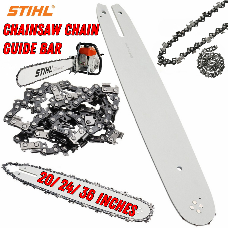 20/24/36 inch Saw Chain Chainsaw Guide Bar Chainsaw Chains Universal ...