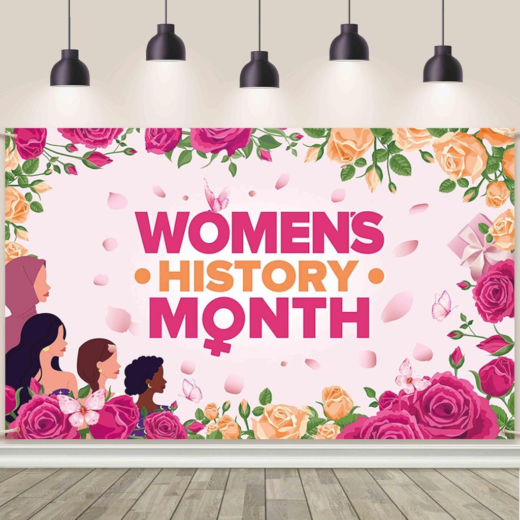 Newwiee 38 Pcs Womens History Month Decorations Happy Women...