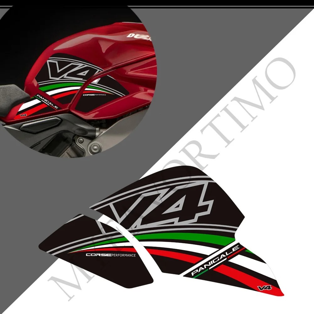 Ducati PANIGALE V 4 S R V4S V4R SP 1100 fuel tank pad grip knee kit ...
