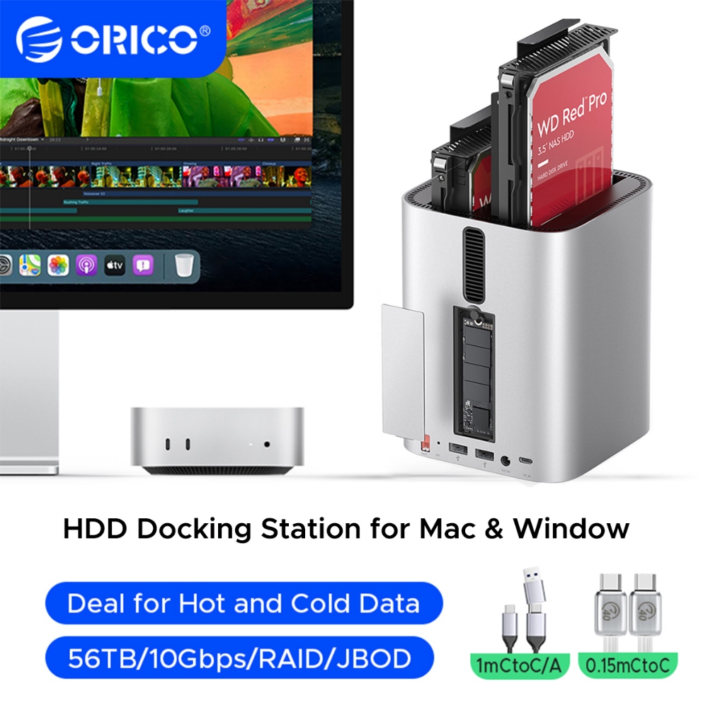 The Orico MiniRaid is Both a Dual SSD Backup Solution and Dock