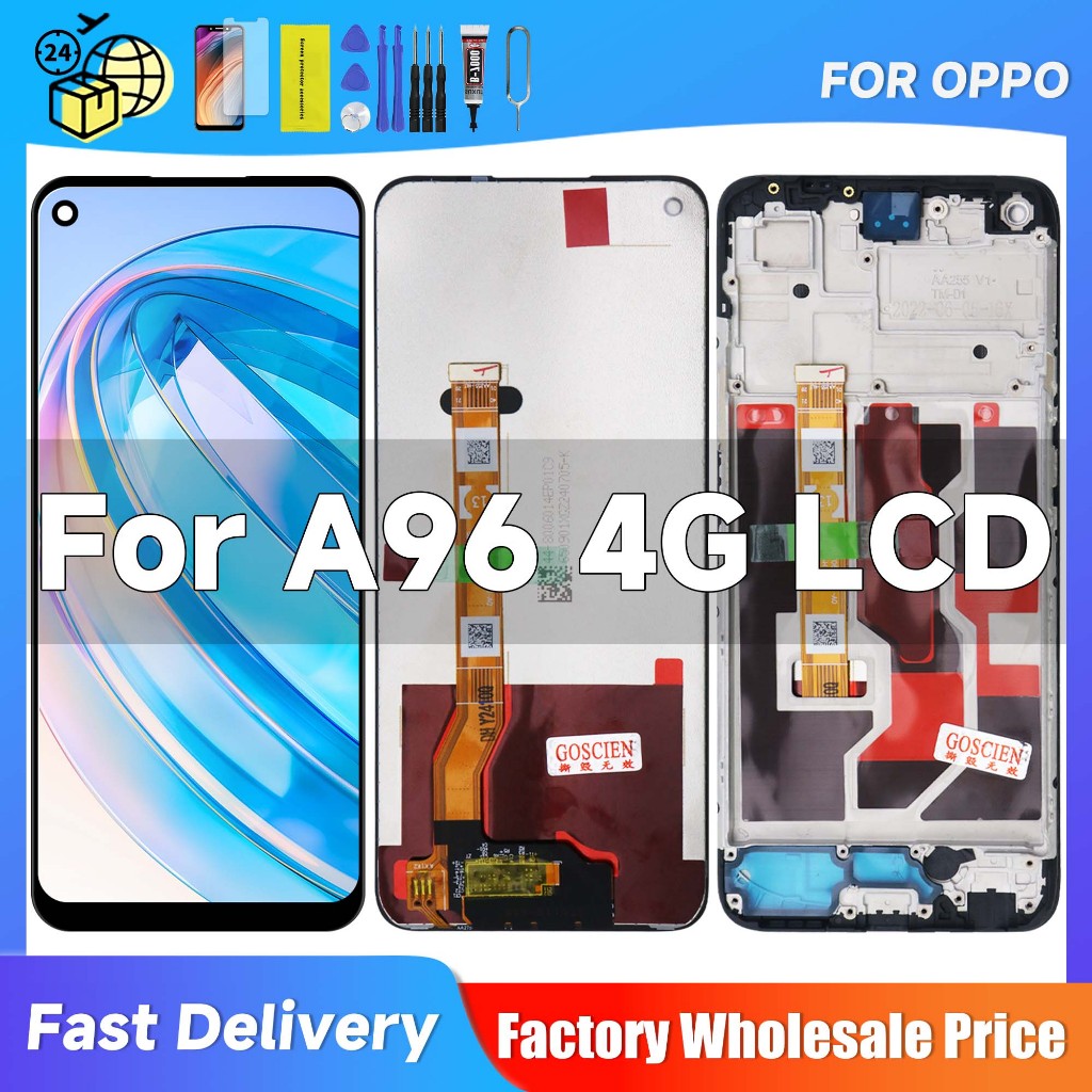 For Oppo A96 CPH2333 LCD display touch screen touch panel digitizer ...