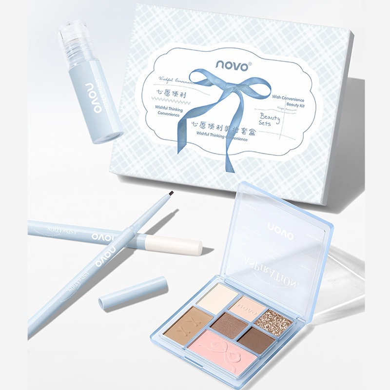 Highlighter (illuminateur) NOVO Polar Day Galaxy - 4 Couleurs #01 Moon Beach - 4g - Neuf De Corée