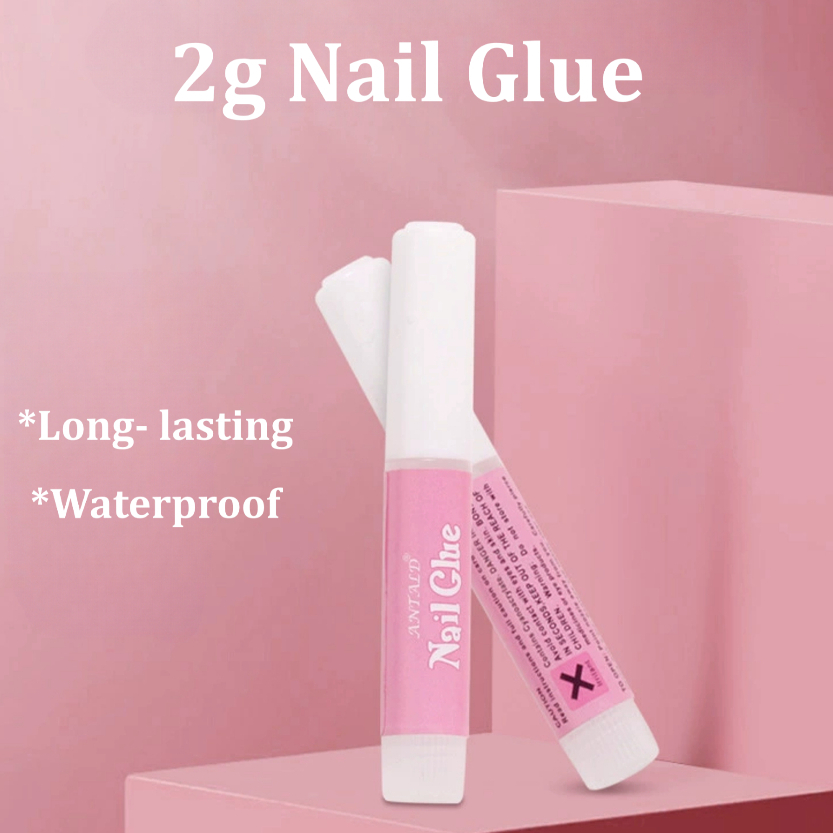 SOPHIAURA 2g Long-lasting Nail Glue for Fake Nails Press on Nails Art ...