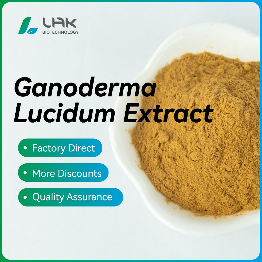 Factory supplies natural plant Ganoderma Lucidum Extract 10:1 Ganoderma ...