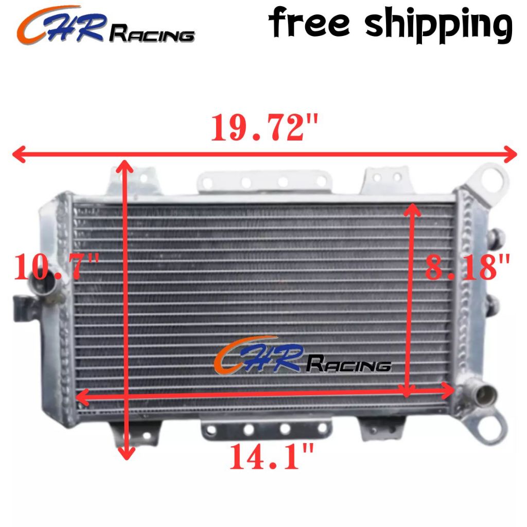 ALLOY ALUMINUM RADIATOR FOR 1987-1999 Kawasaki Vulcan VN1500 VN1500A Vn ...