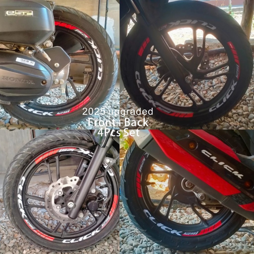 honda click 125i mags sticker click v2 v3 v4 waterproof reflectorized ...
