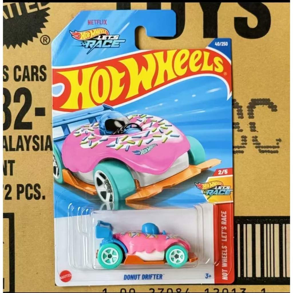 HOT Wheels Car 2025B Alloy New Car Pink donuts | Shopee Philippines