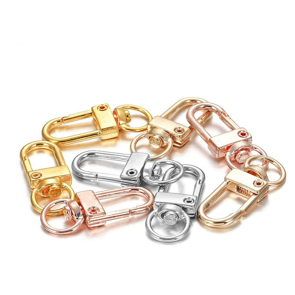 10PCS 12x33mm DIY Hardware Accessories Rotating Dog Buckle Zinc Alloy ...