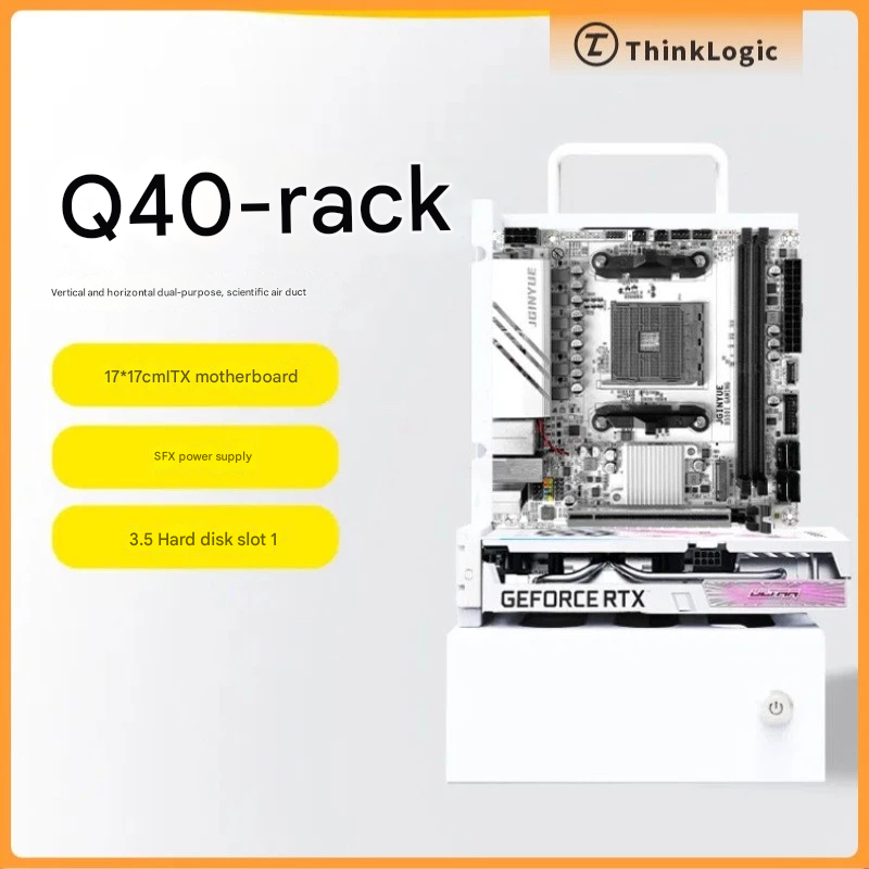 Q40 Open Case Computer Rack itx Chassis Rack Water Cooling MATX Mini ...